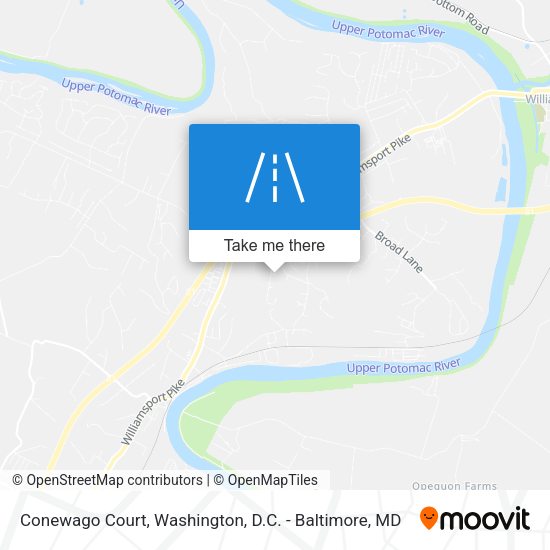 Conewago Court map