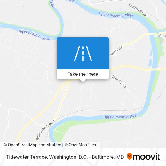 Mapa de Tidewater Terrace