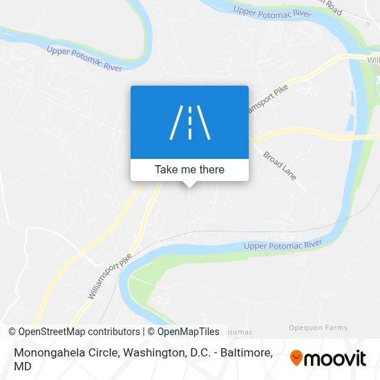 Monongahela Circle map
