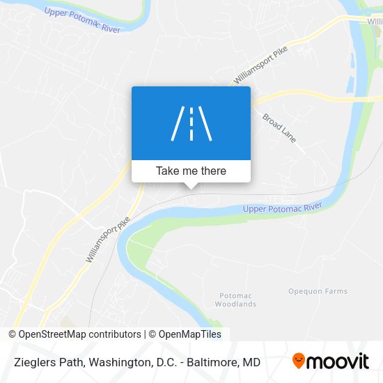 Zieglers Path map