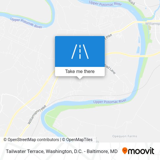 Tailwater Terrace map