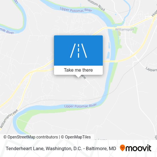 Tenderheart Lane map