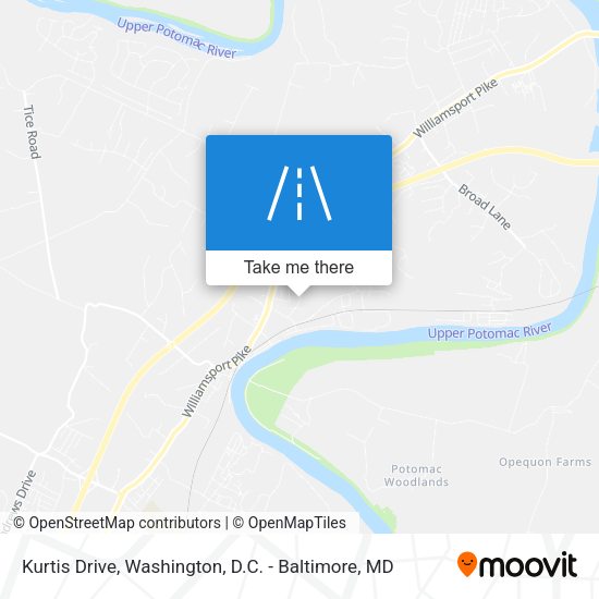 Kurtis Drive map
