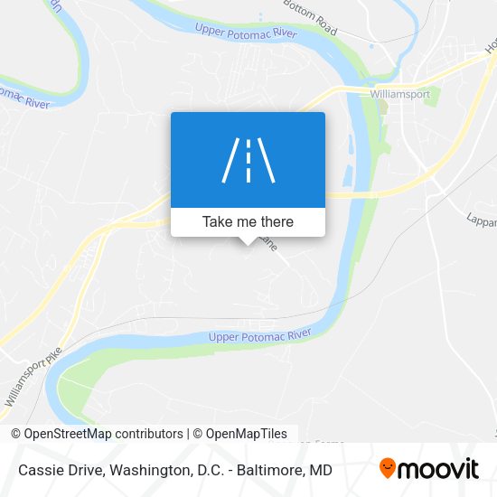 Cassie Drive map