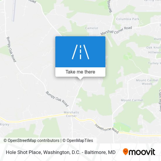Mapa de Hole Shot Place