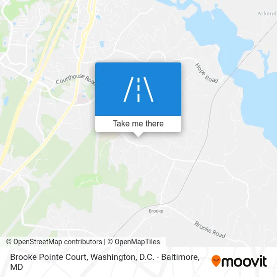 Brooke Pointe Court map