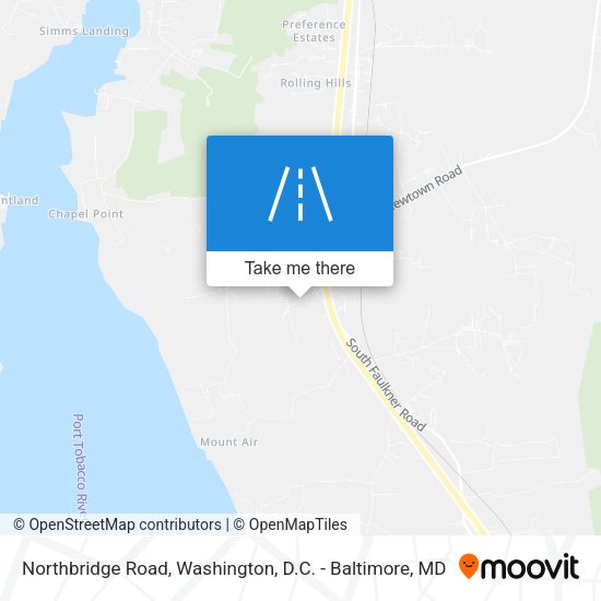 Northbridge Road map