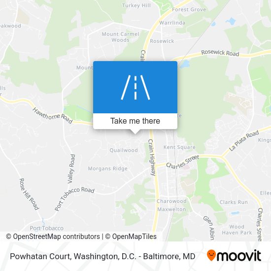 Powhatan Court map