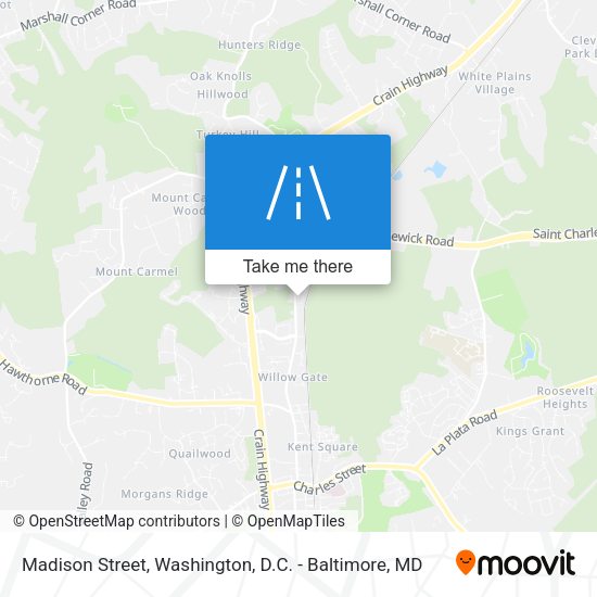 Mapa de Madison Street