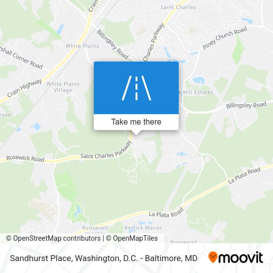 Sandhurst Place map