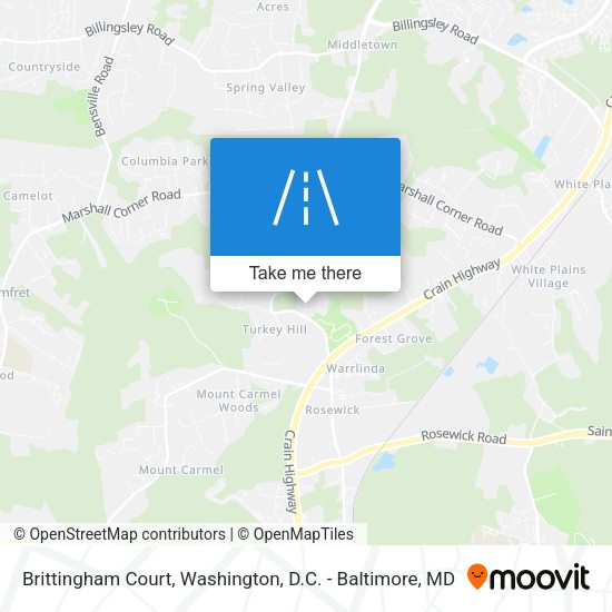 Brittingham Court map