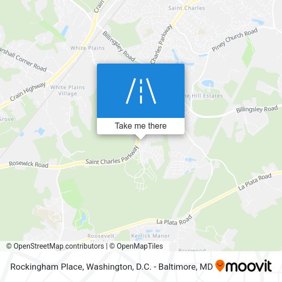 Rockingham Place map