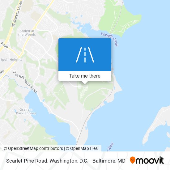 Mapa de Scarlet Pine Road