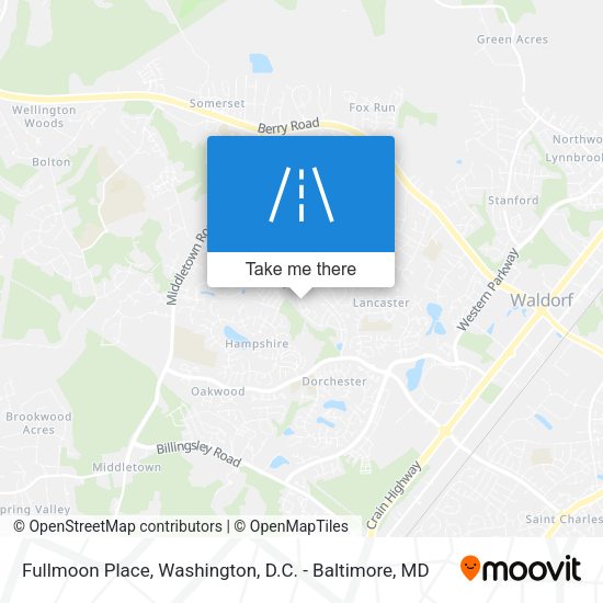 Fullmoon Place map