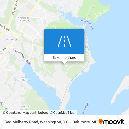 Mapa de Red Mulberry Road