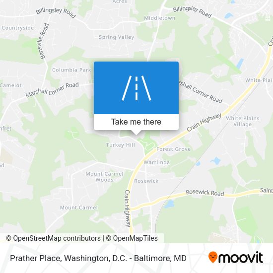 Mapa de Prather Place