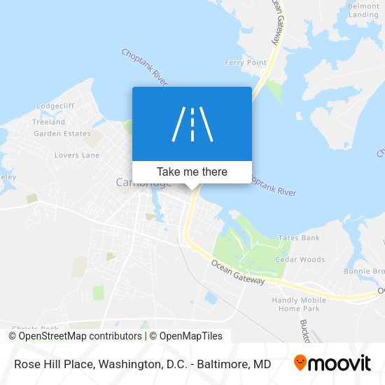 Mapa de Rose Hill Place