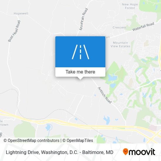 Lightning Drive map