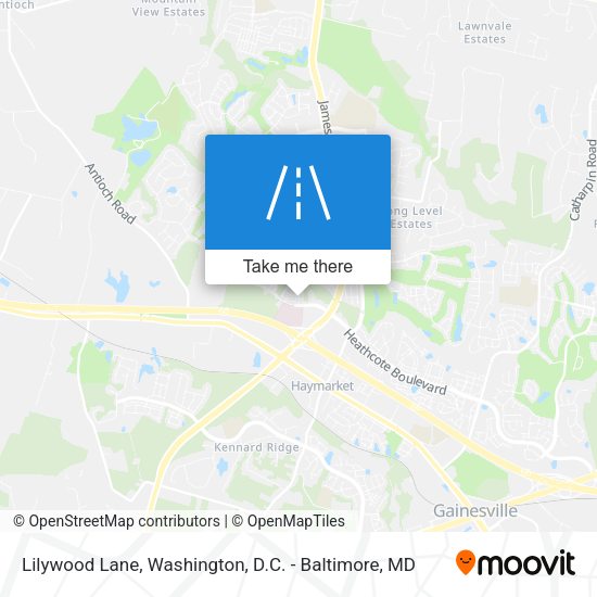 Mapa de Lilywood Lane