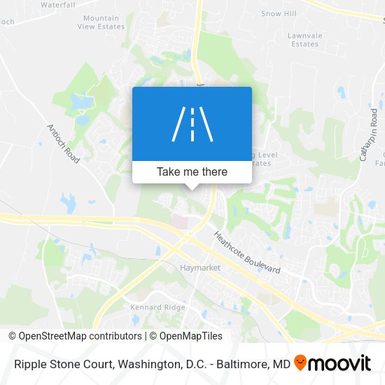 Mapa de Ripple Stone Court