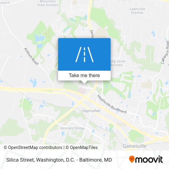 Silica Street map