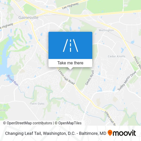 Changing Leaf Tail map