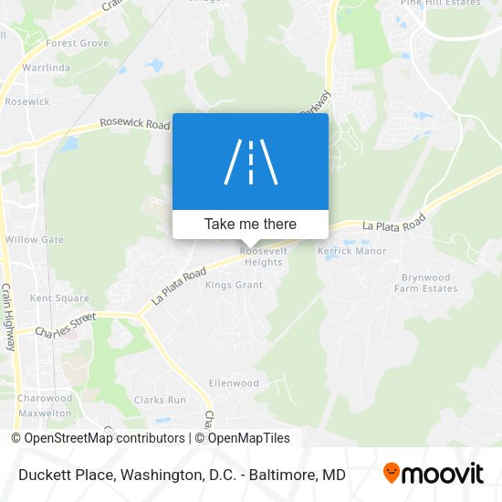 Duckett Place map