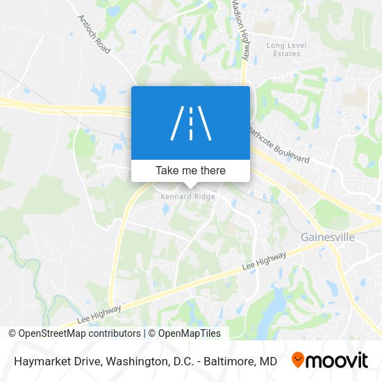 Haymarket Drive map