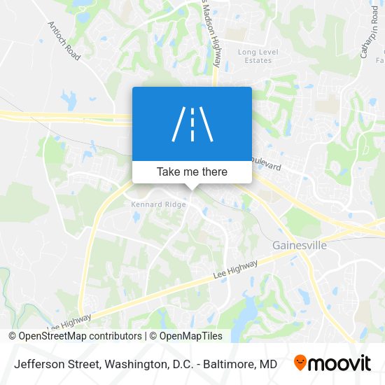 Jefferson Street map