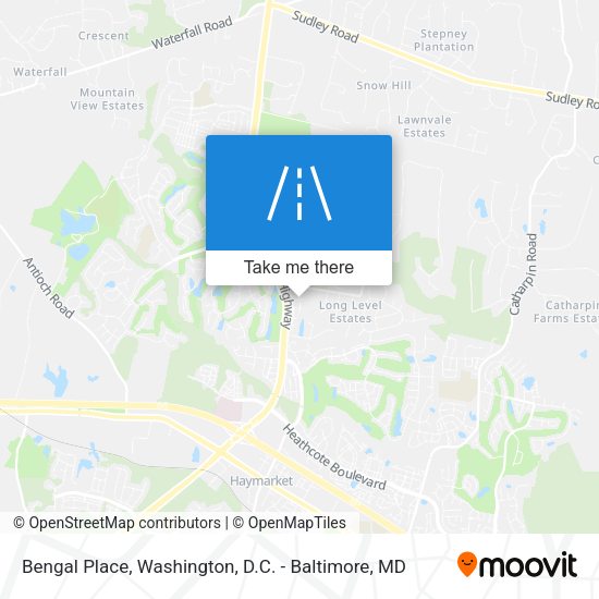 Bengal Place map