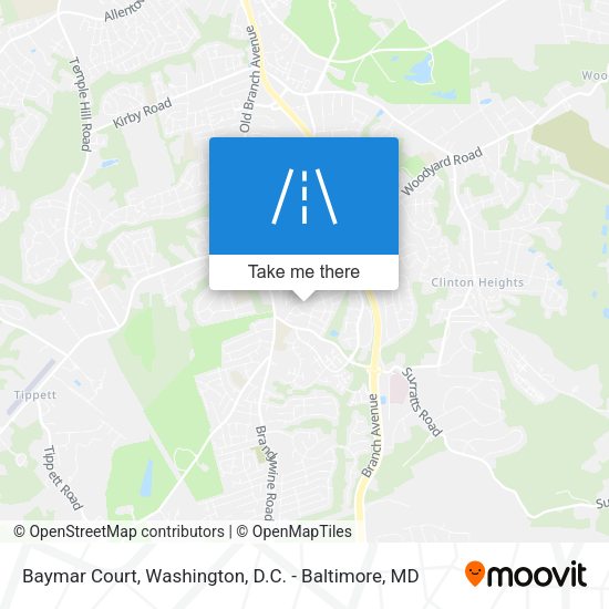 Baymar Court map