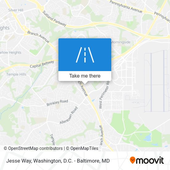 Jesse Way map