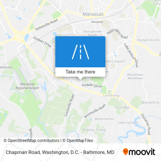 Mapa de Chapman Road