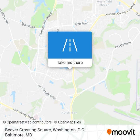 Beaver Crossing Square map