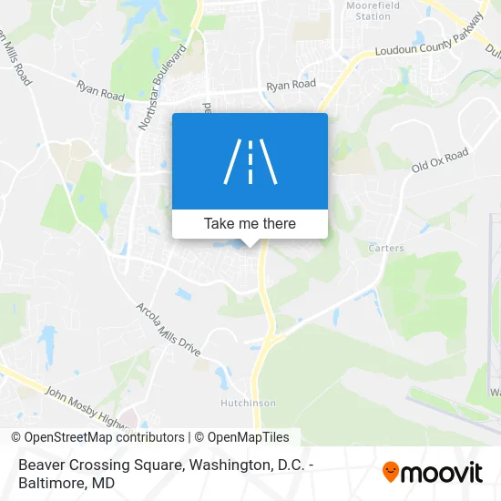 Beaver Crossing Square map