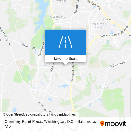 Charmay Pond Place map