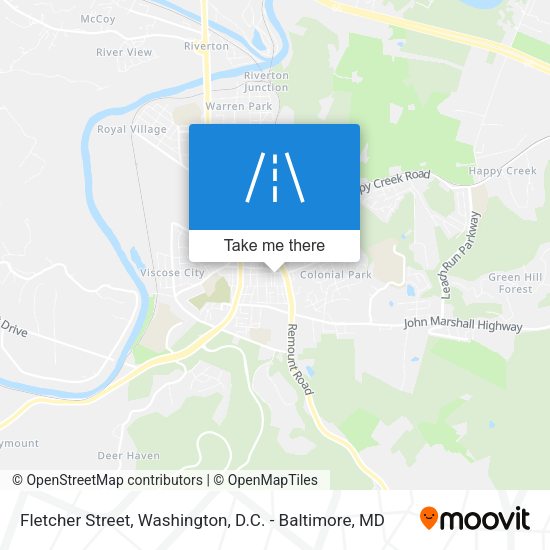 Mapa de Fletcher Street