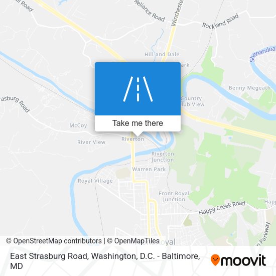 Mapa de East Strasburg Road