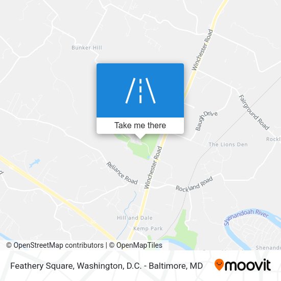 Feathery Square map