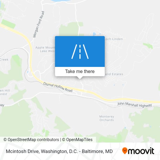 Mcintosh Drive map