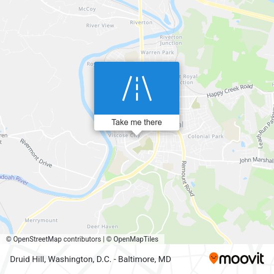 Mapa de Druid Hill