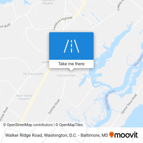 Mapa de Walker Ridge Road