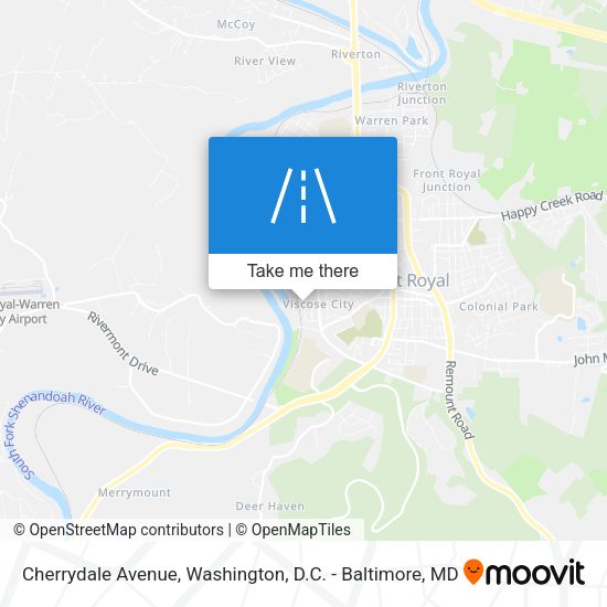 Mapa de Cherrydale Avenue