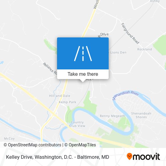 Kelley Drive map