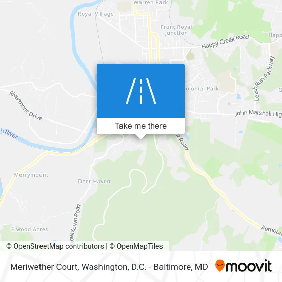 Meriwether Court map