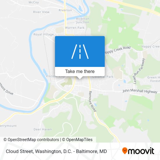 Mapa de Cloud Street