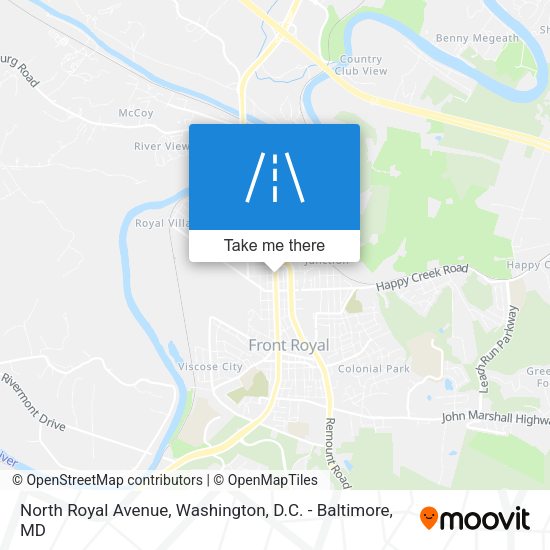 Mapa de North Royal Avenue