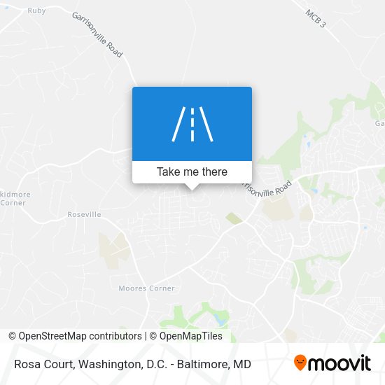Rosa Court map