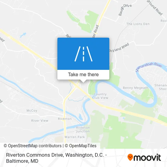 Riverton Commons Drive map