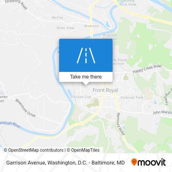 Mapa de Garrison Avenue